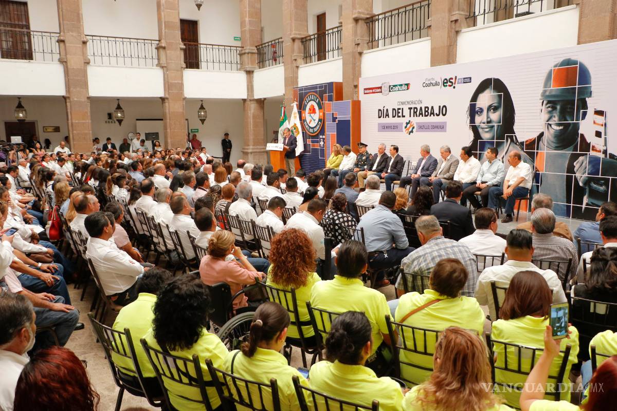 ‘Coahuila no volverá a ser plaza de criminales’, reafirma Miguel Riquelme respaldo a la reforma laboral