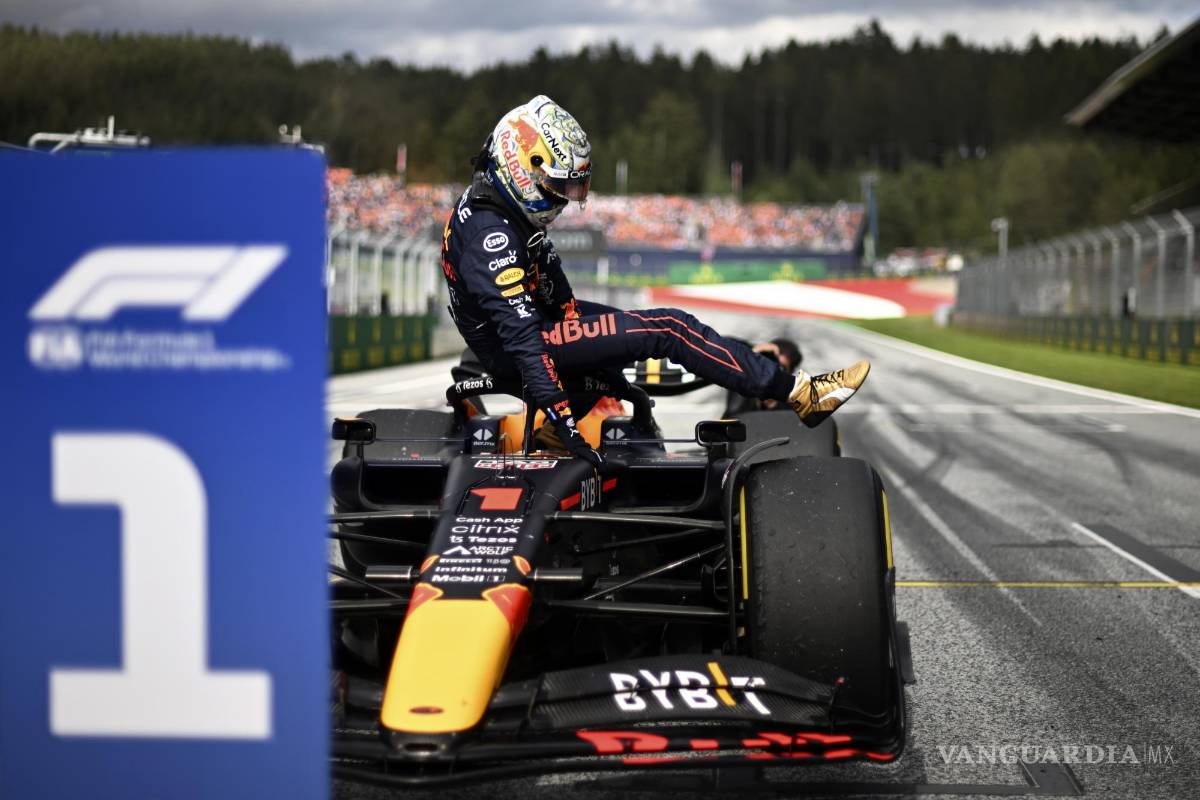 Max Verstappen ahora galopa en Austria