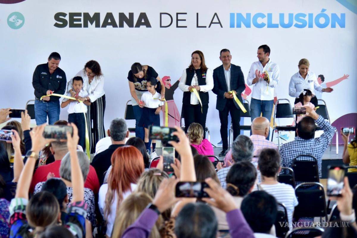 Inauguran Semana de la Inclusión, programa DIF Saltillo variados eventos en Biblioparques