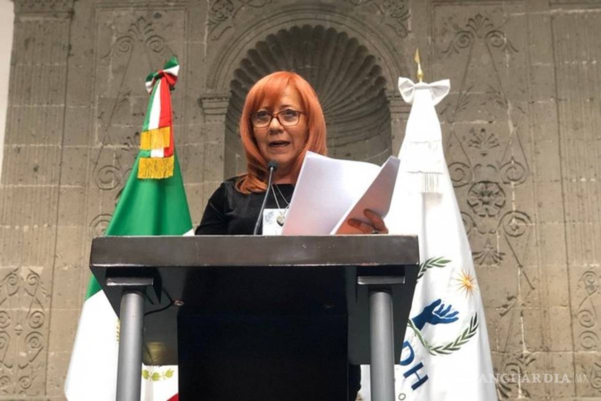 La titular de CNDH critica a feministas: No podemos comportarnos como un violador