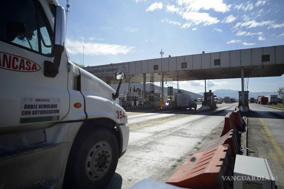 Lleve efectivo si va a pasar por una caseta de cobro; ya no aceptan tarjeta de crédito