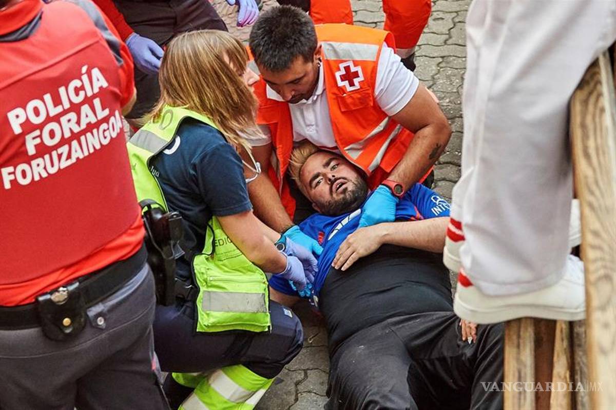Terminan la Pamplonada con tres hombres heridos