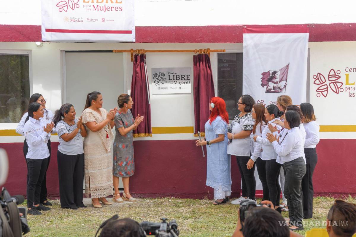 Inaugura Sheinbaum Centro Libre para las Mujeres en Campeche