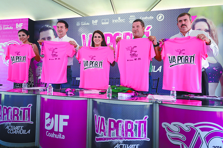 Carrera 'Actívate Coahuila' se realizará el próximo 16 de octubre