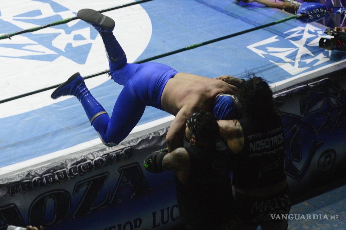 En Saltillo viven infierno azul