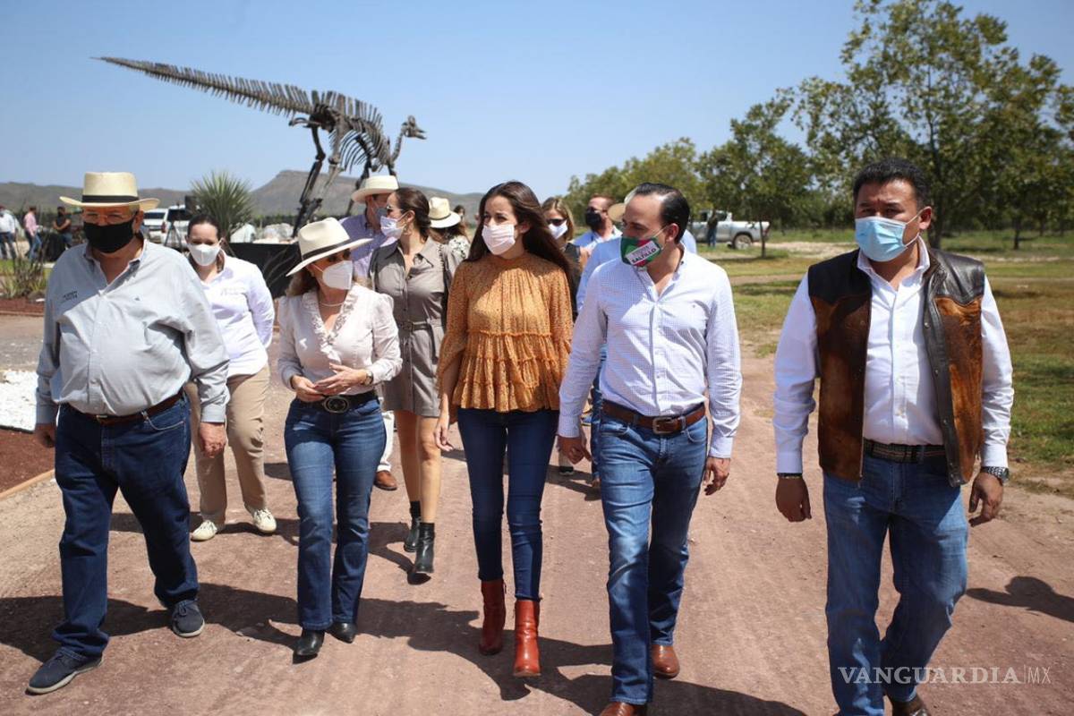 Ahora el atractivo es el dinosaurio 'frente de vela de Coahuila'
