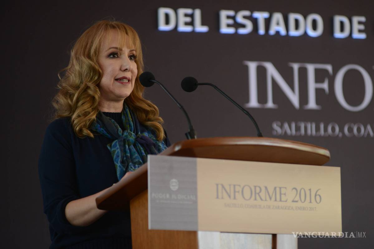 Presidenta del Tribunal Superior de Justicia del Estado da informe ‘a medias’