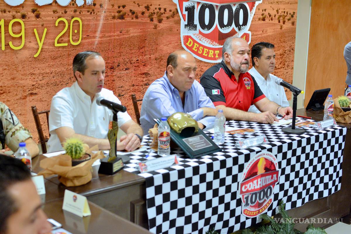 Anuncian “Coahuila 1000”, magno evento internacional de automovilismo