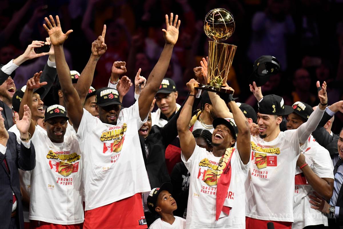 ¡Campeones! Los Raptors vencen a los Warriors y se colocan su primer anillo de la NBA
