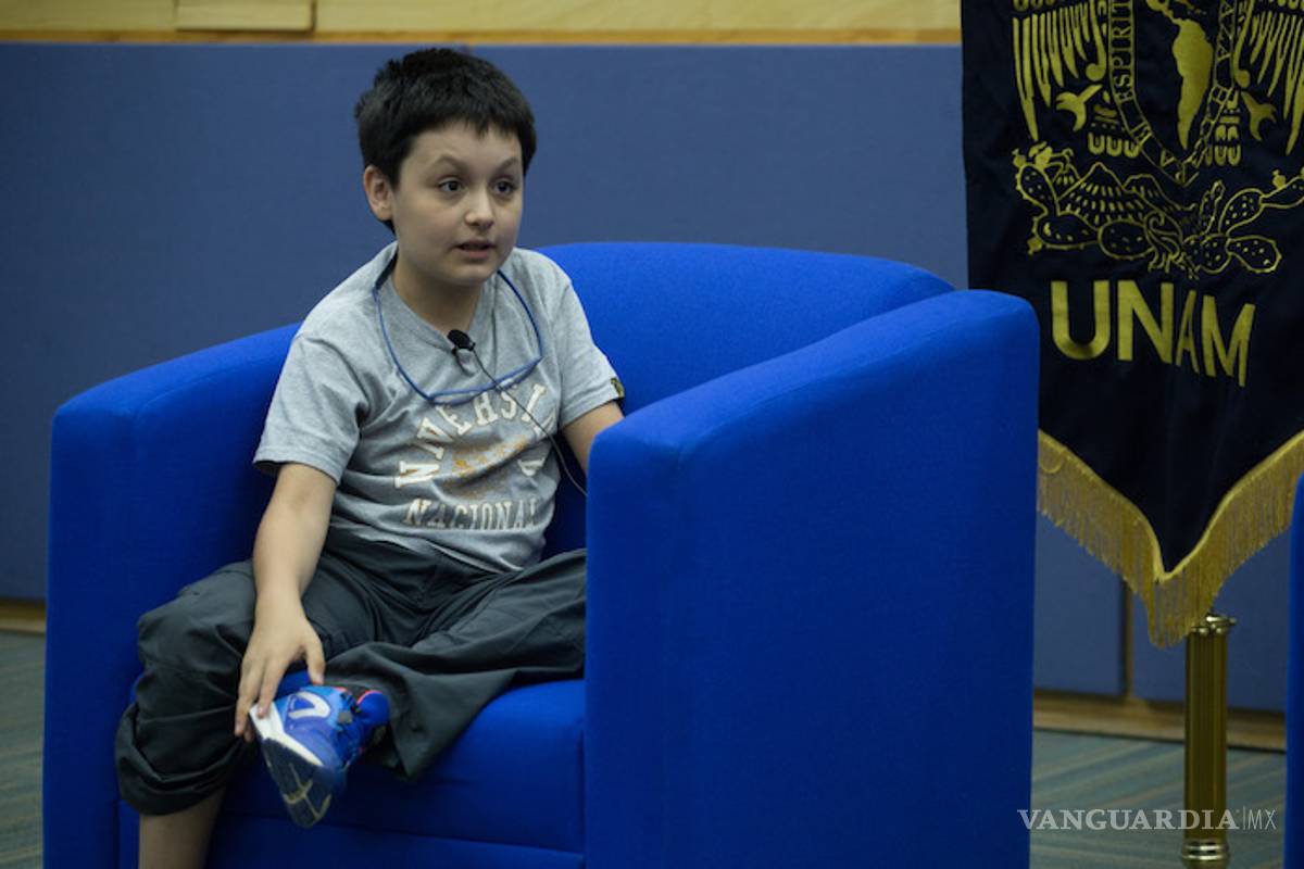Niño genio de la UNAM, denuncia 'bullying' por parte de un profesor