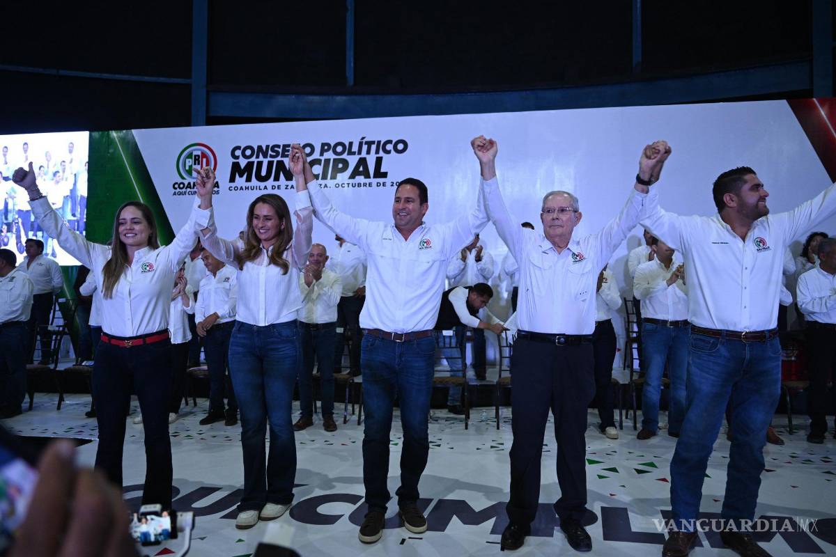Saltillo: Lalo Medrano y Marimar Arroyo toman riendas del Consejo Municipal del PRI