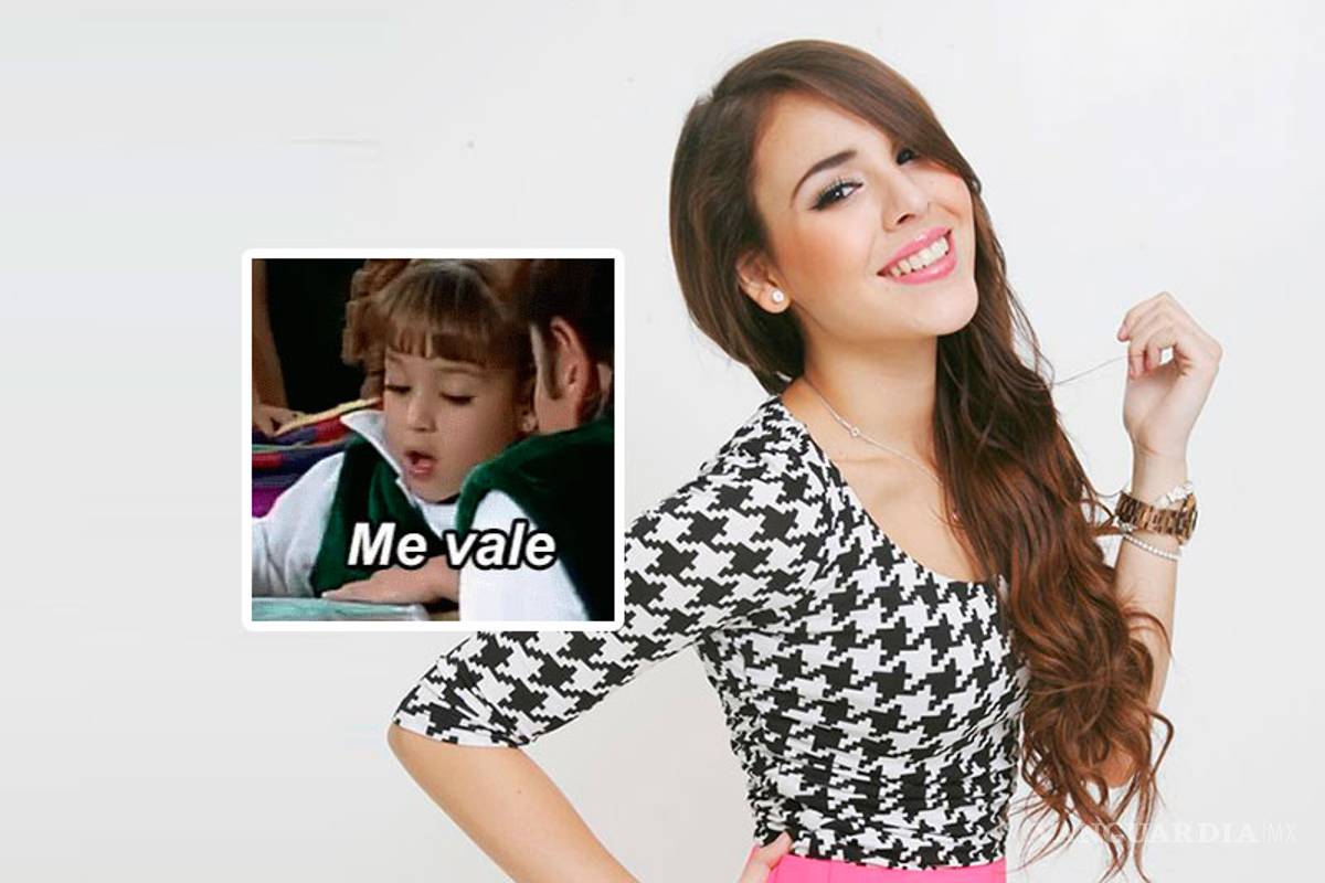 Danna Paola volvió a hacer el &quot;me vale&quot; (VIDEO)