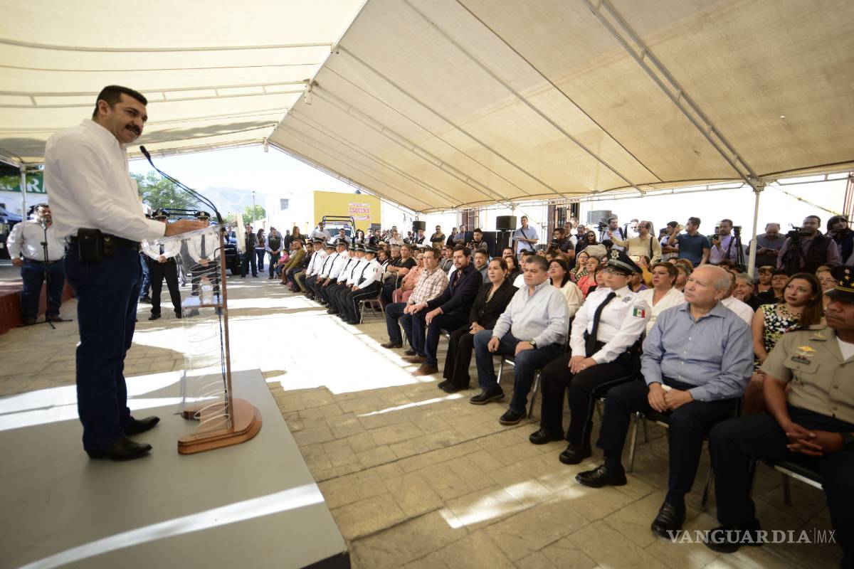 ‘Queremos en Arteaga una Policía de vanguardia’