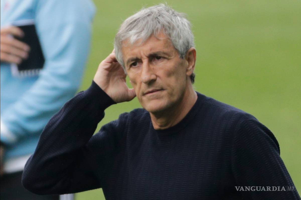 Aún se puede ganar LaLiga, confía Setién