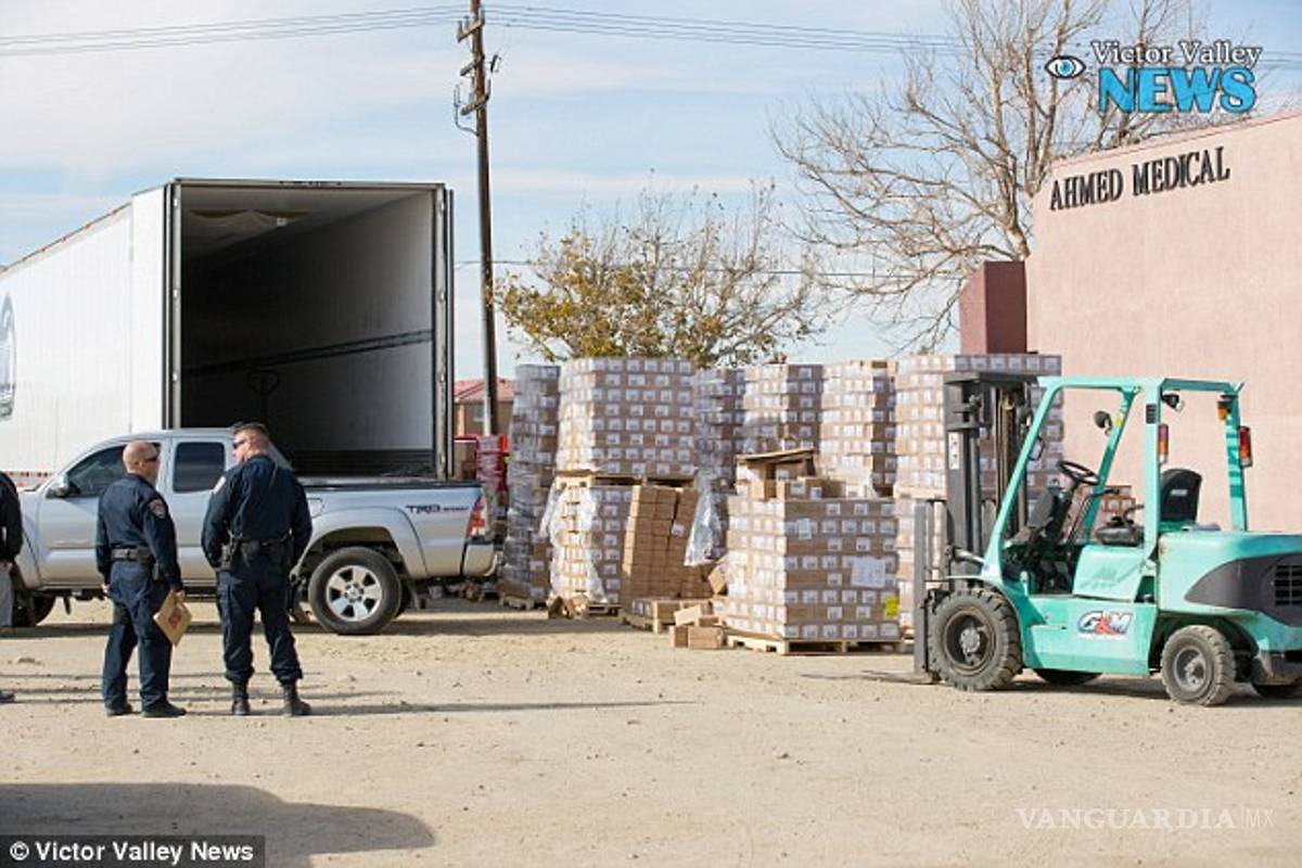 $!Decomisan en California casi 200 kilos de heroína, iban disfrazados como crema para piel