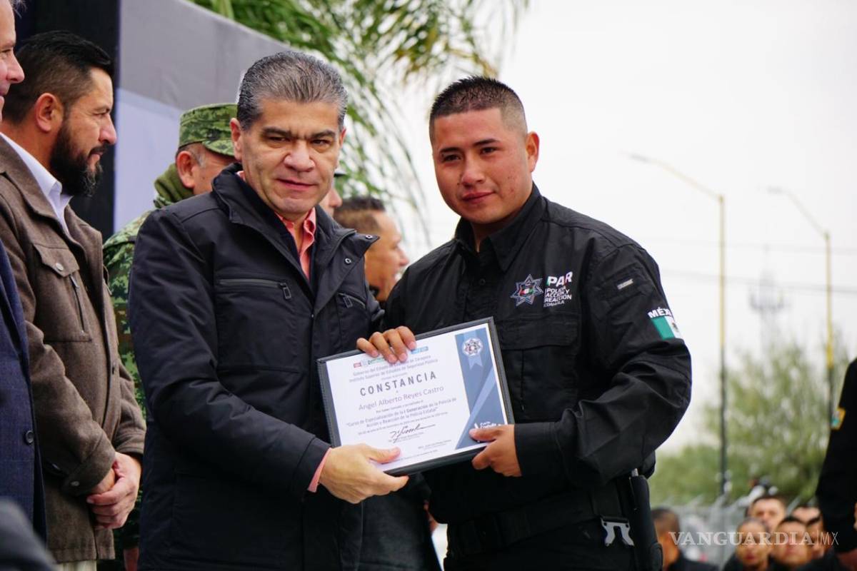 Coahuila va un paso adelante en materia de seguridad: Miguel Riquelme