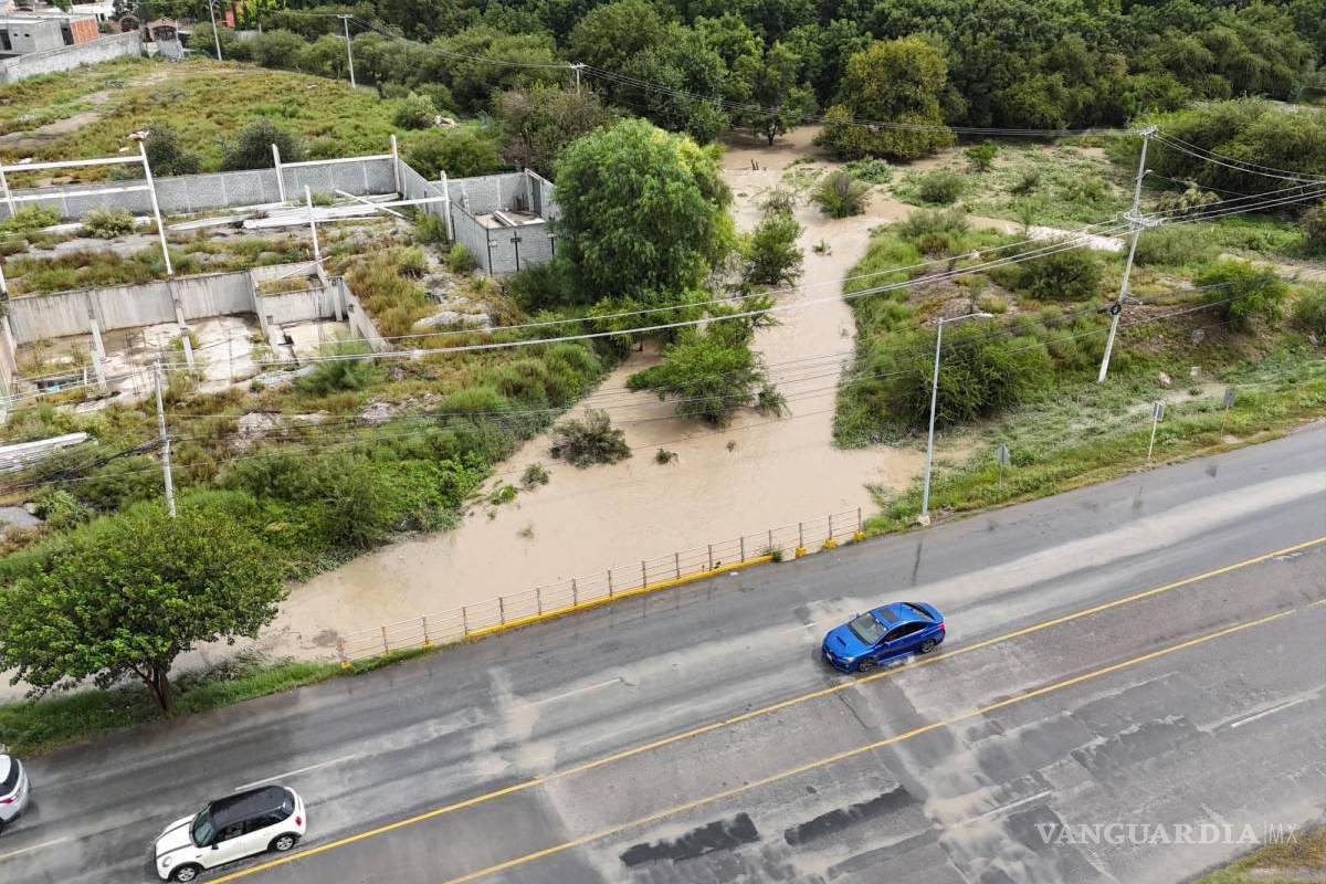 Alerta Atlas ‘muy alto riesgo’ de inundación por arroyos de Saltillo en próximos años