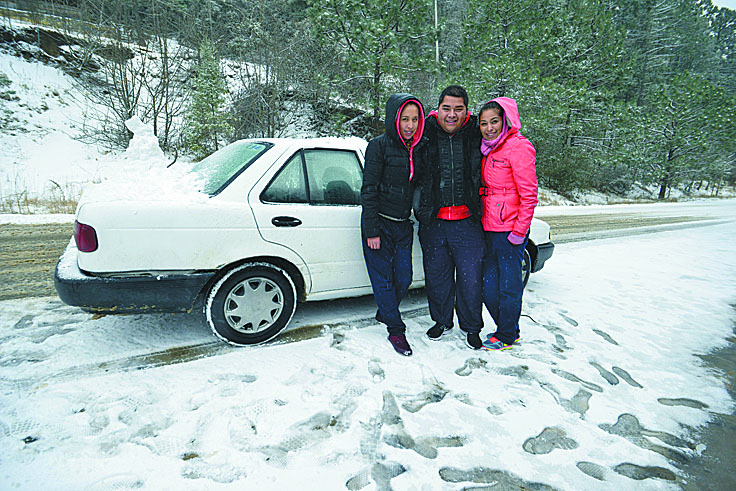 #Yoenlanieve, turistas y diversión en Arteaga