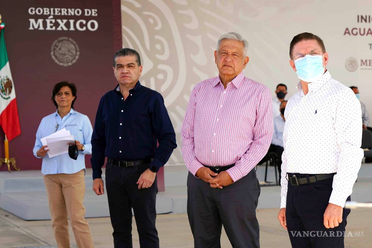 Pide gobernador de Coahuila, Miguel Riquelme, trato justo y coordinación a AMLO