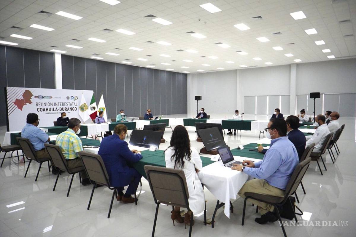Coahuila y Durango homologan criterios contra COVID-19