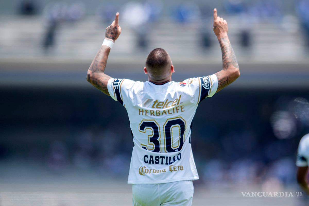 Nicolás Castillo se viste de héroe y revive a los Pumas