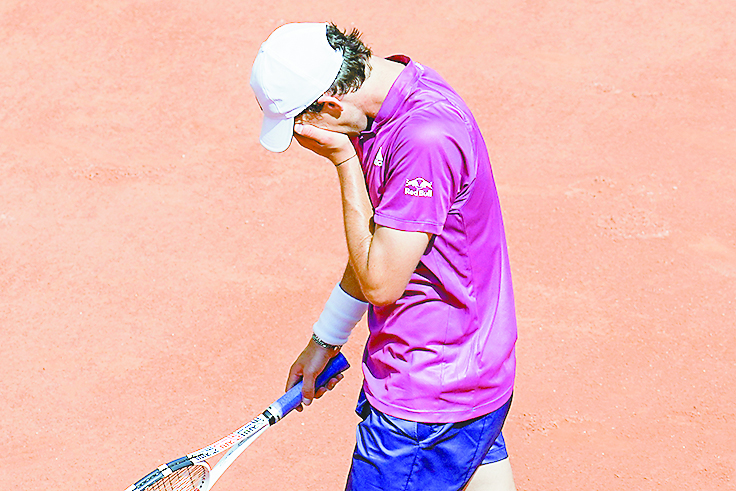 Dominic Thiem se retira de Wimbledon por lesión