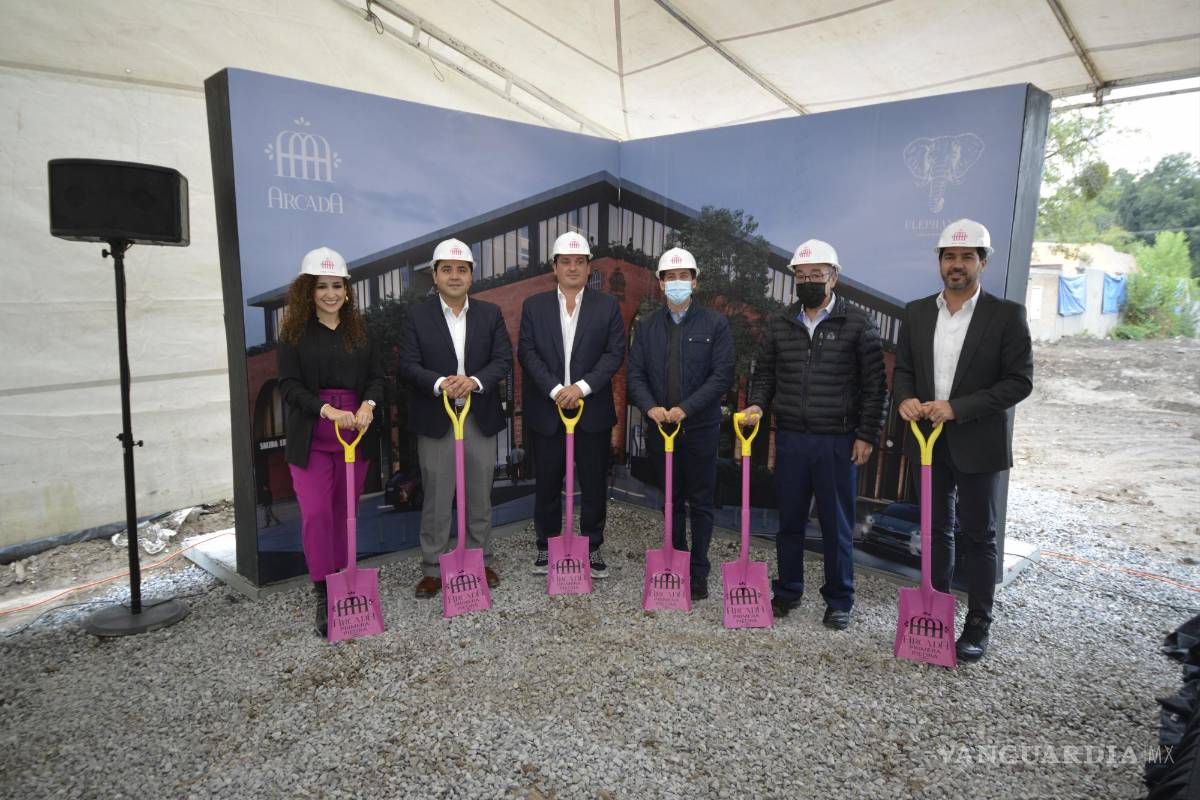 Arrancan obras en la plaza Arcada, en el centro de Saltillo