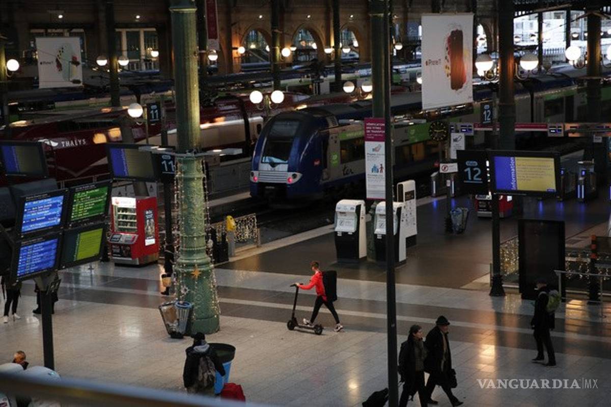 La Navidad se tiñe de huelga en Francia