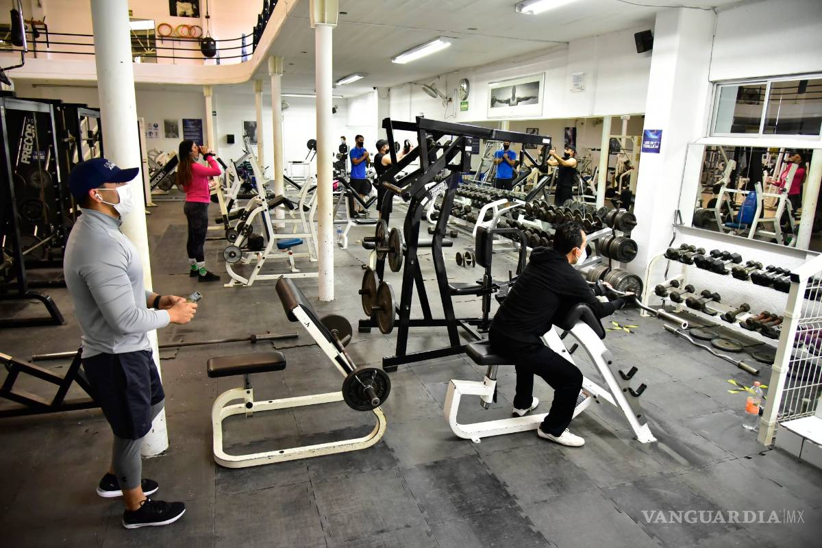 Baja afluencia a gimnasios un 60%