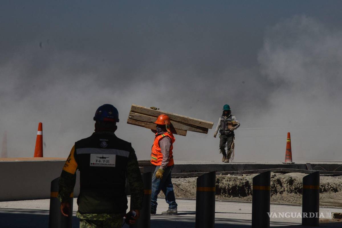 Muere trabajador al fracturarse trabe en obra de interconexión con el AIFA