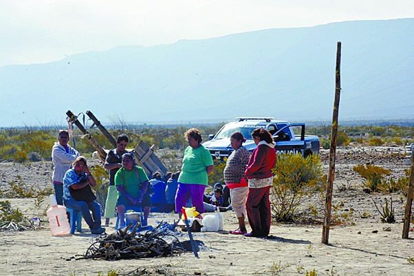 Cumple una semana plantón contra Cimari en General Cepeda