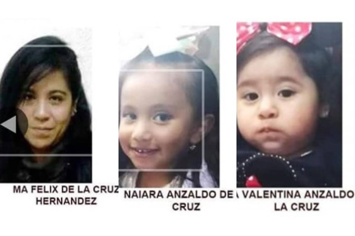 Desaparecen dos menores de edad y su madre en Edomex