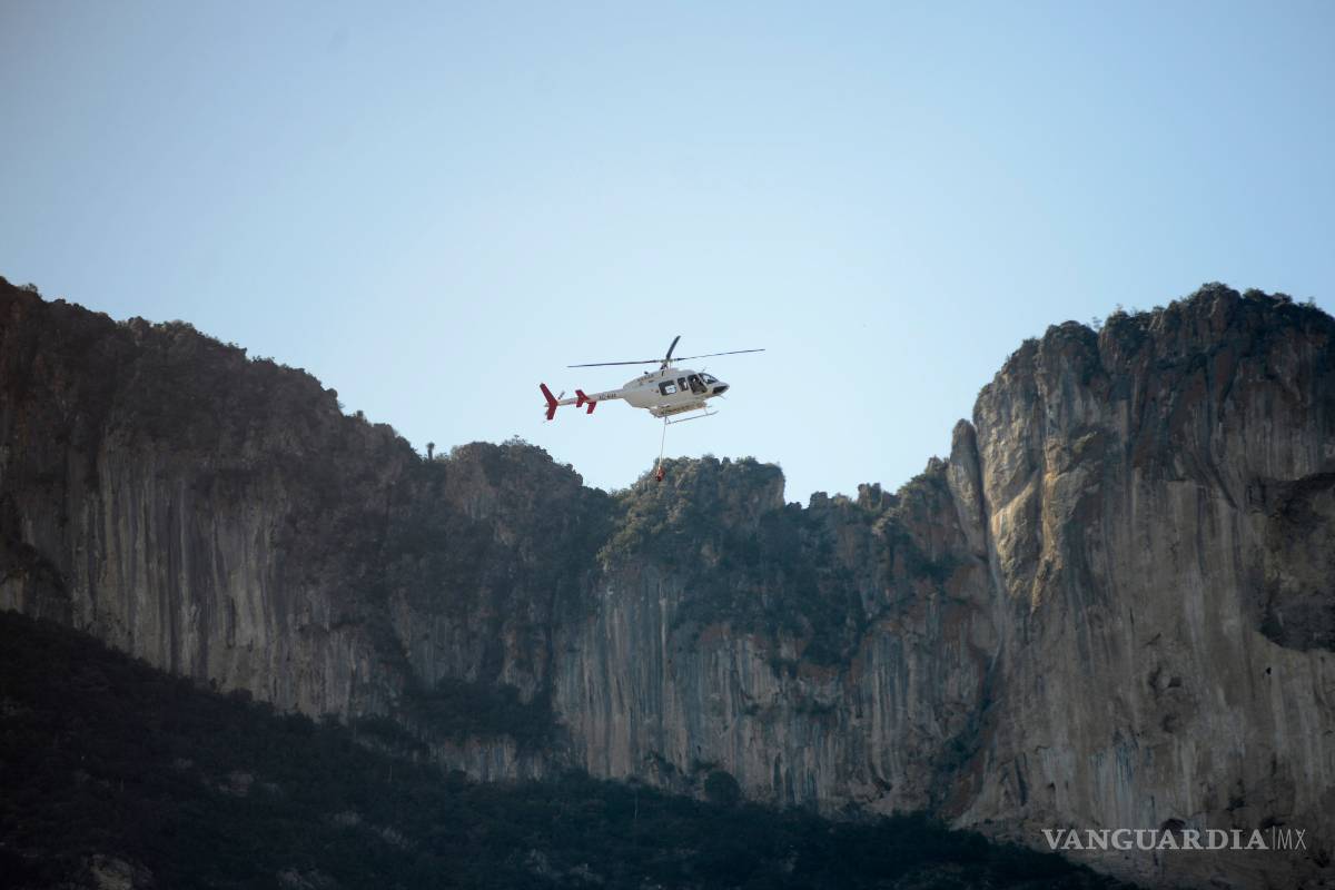 ¡Zapalinamé, a salvo!, controlan al cien por ciento el incendio en cañón de San Lorenzo en Saltillo