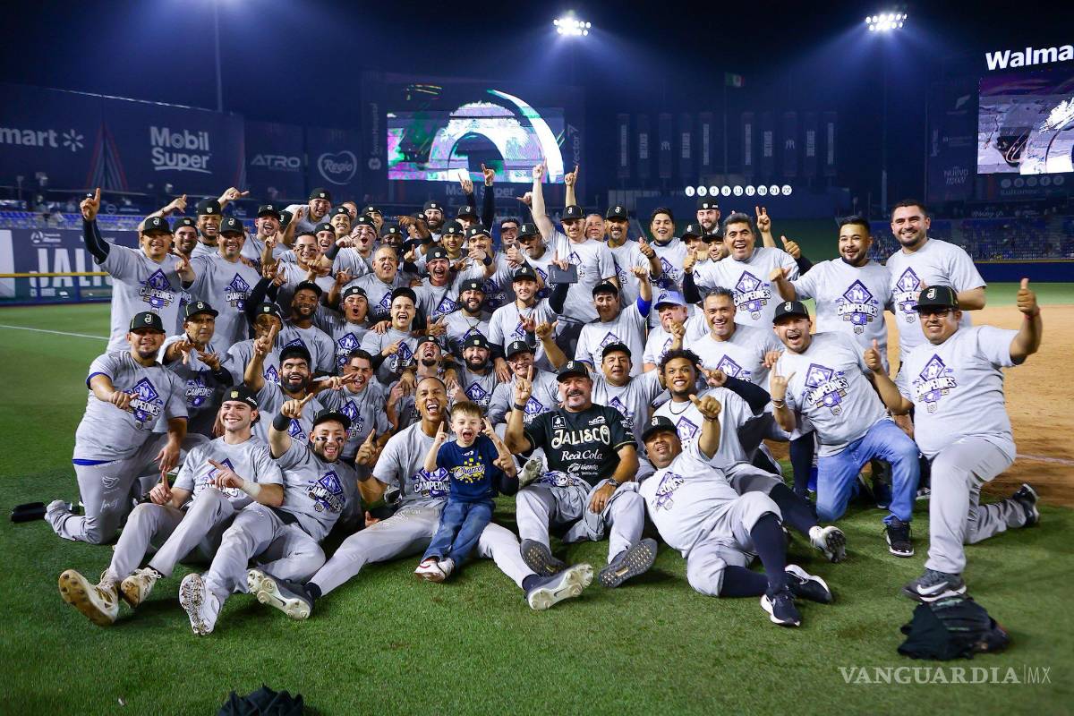 Charros de Jalisco se coronan campeones del Norte de la LMB y avanzan a la Serie del Rey 2025