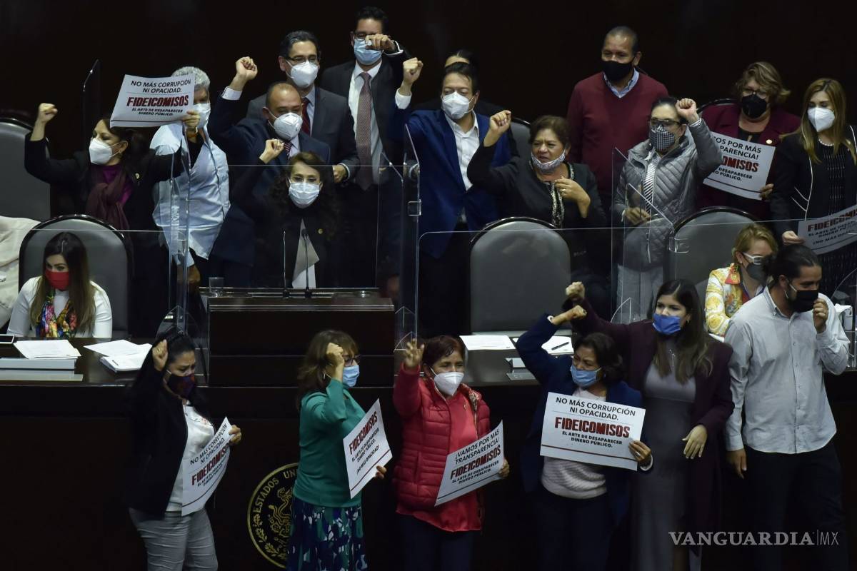 Diputados aprueban en lo general extinción de fideicomisos en el Pleno