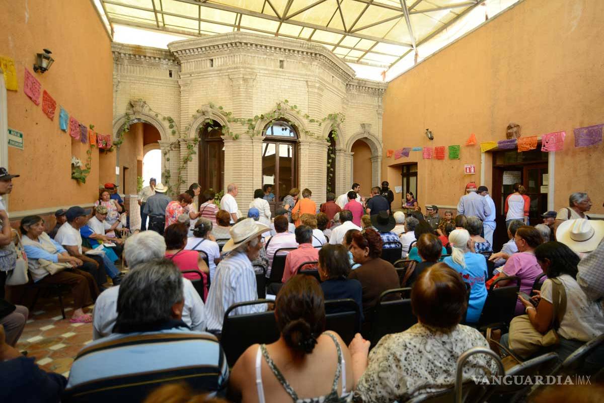 Migrará sede para entrega de apoyos del programa '65 y Más' en Saltillo