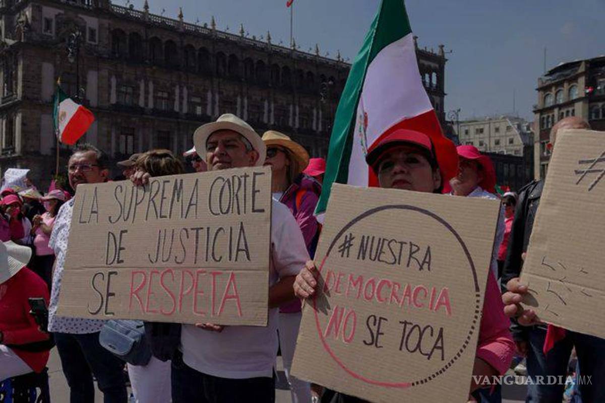 “Marcha por nuestra democracia” fue replicada en distintos estados; exigen voto libre y respeto al Poder Judicial