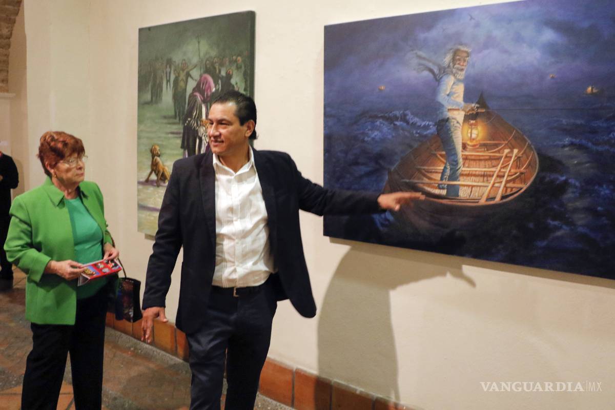 ‘Miradas de arte’ de Francisco de la Torre, Vida nueva a la galería de la AIDH