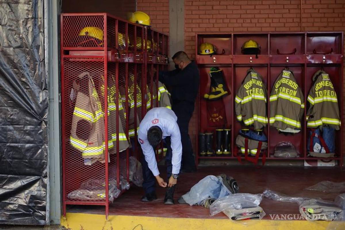 Encabeza MARS ceremonia del Día Nacional del Bombero en Torreón