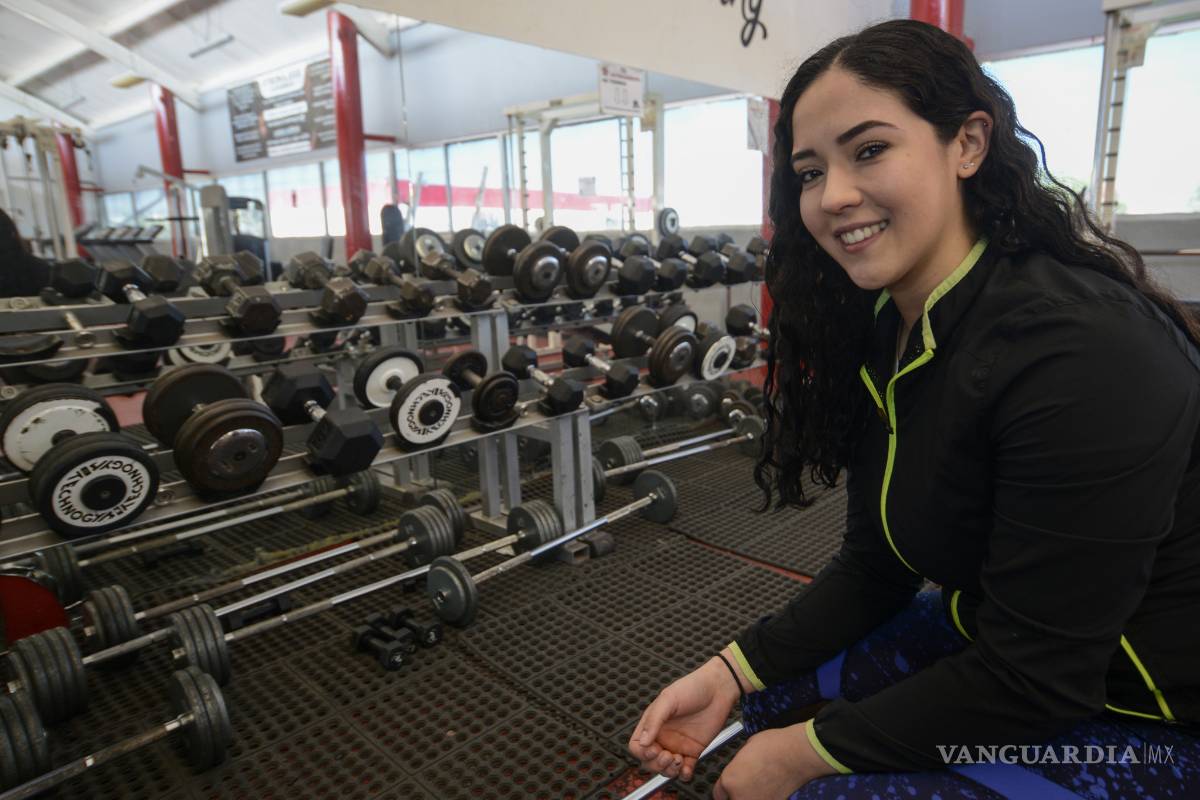 Talento nato en las pesas de Daniela González