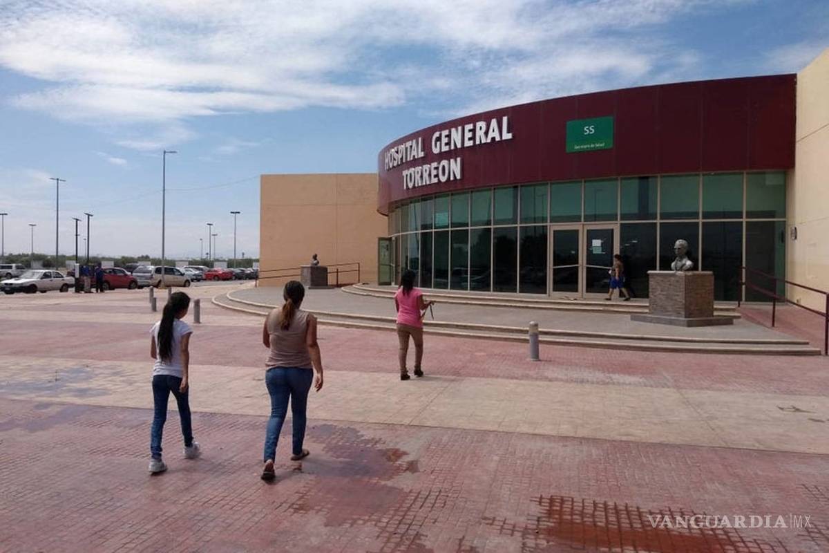 Reportan tres fallecimientos por Covid-19 en el Hospital General de Torreón