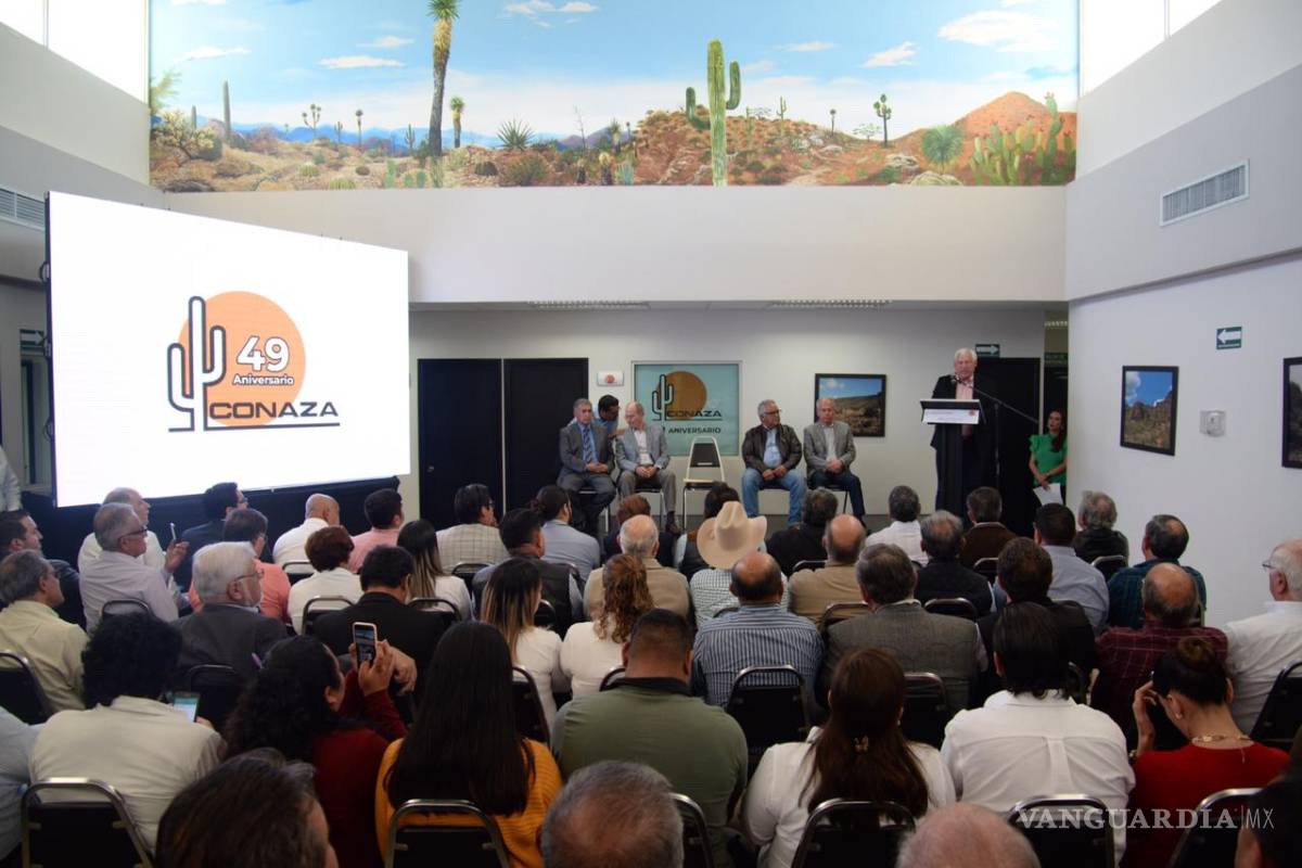 Van por impulso a zonas áridas en 50 aniversario de la Conaza