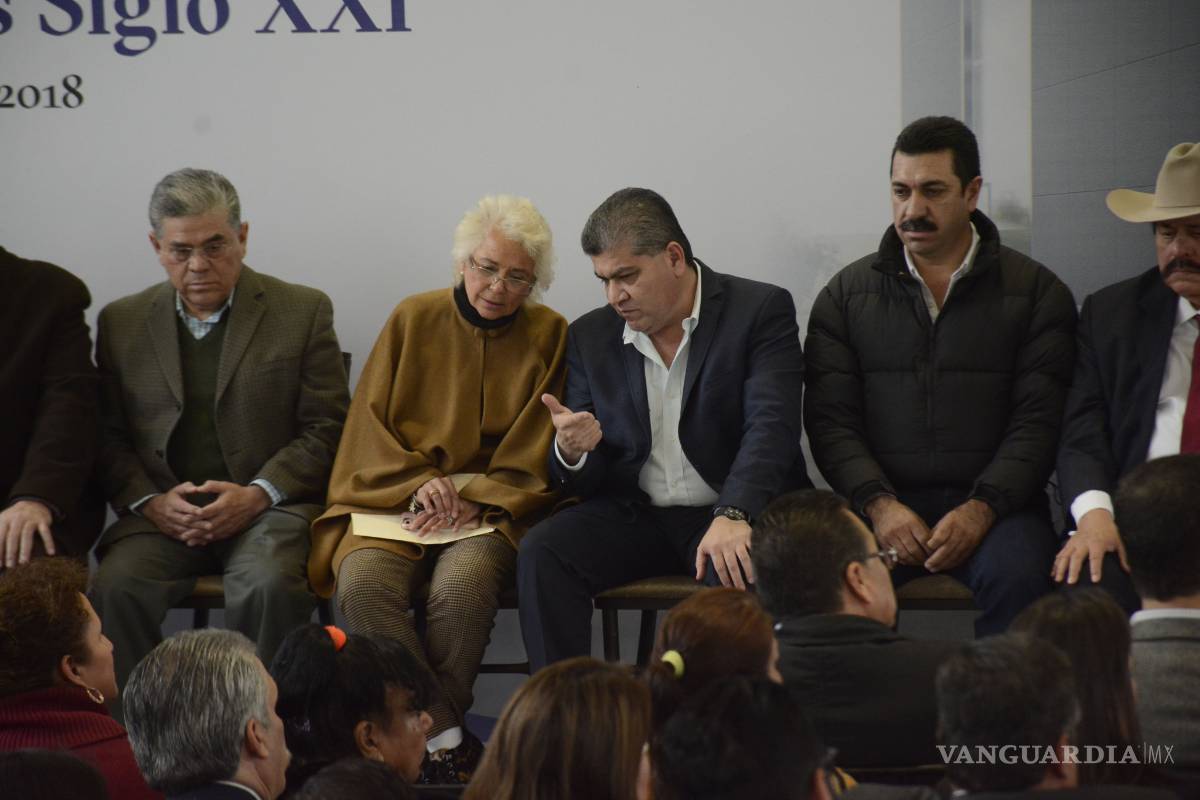 Sánchez Cordero inicia obra de AIDH en Saltillo y destaca atención de Coahuila a víctimas de desaparición forzada