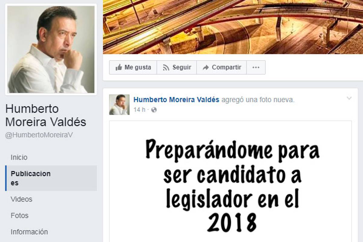 Ahora Humberto Moreira sale con que buscará diputación federal