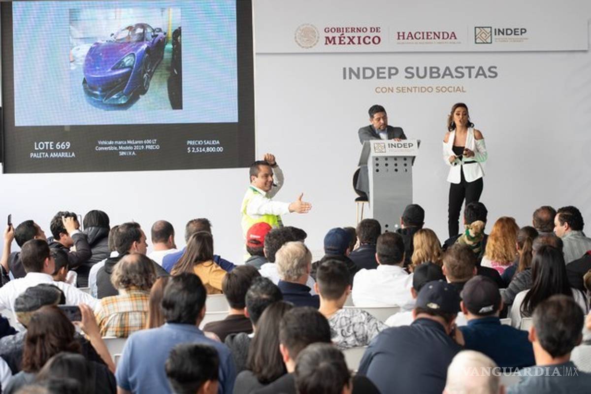 Gobierno subastará vehículos, mini drones y videojuegos en favor del sector Salud