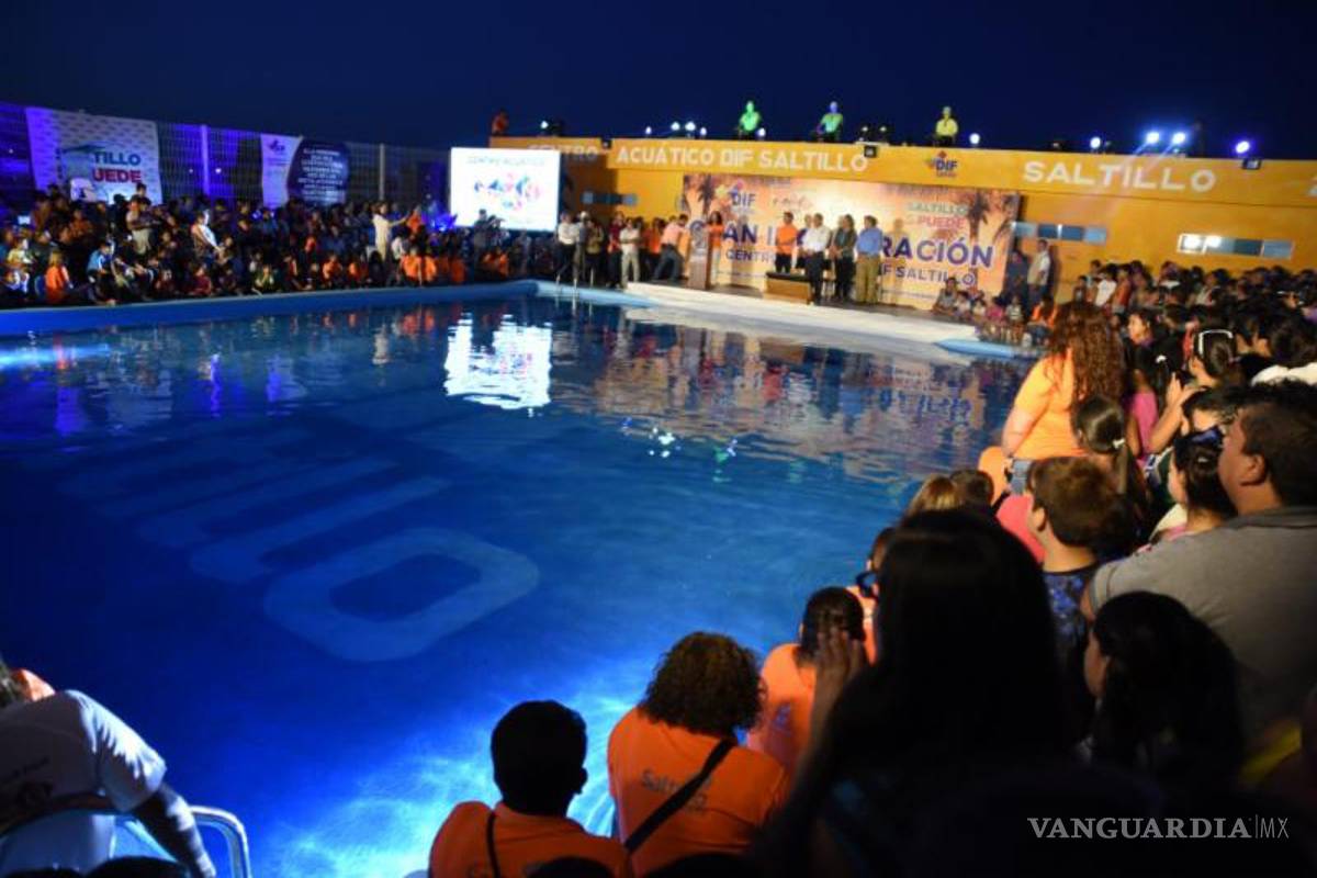 Estrena Centro Acuático la colonia Saltillo 2000