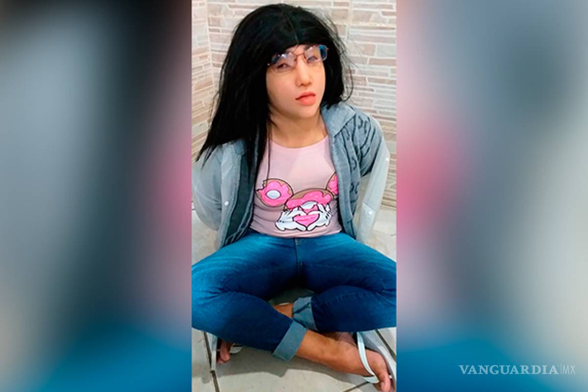 Narco intentó huir de prisión ¡disfrazado de mujer!