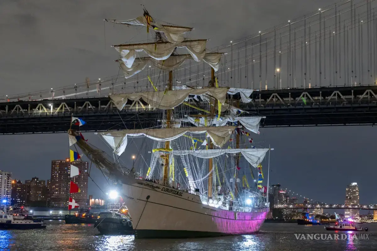 Buque Cuauhtémoc retoma sus operaciones a cuatro meses del accidente en puente de Brooklyn