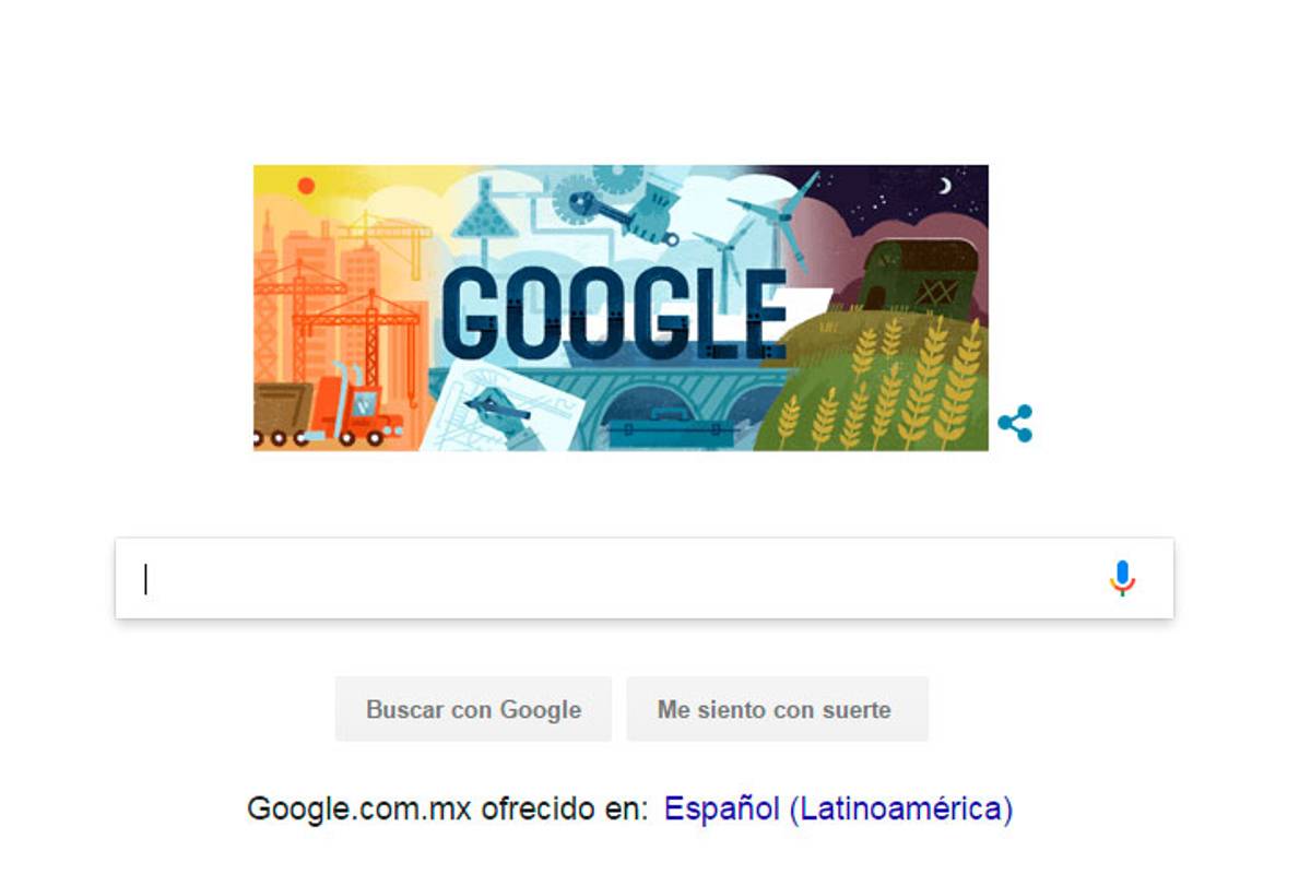 Google lanza un doodle especial por el Día Internacional de los Trabajadores