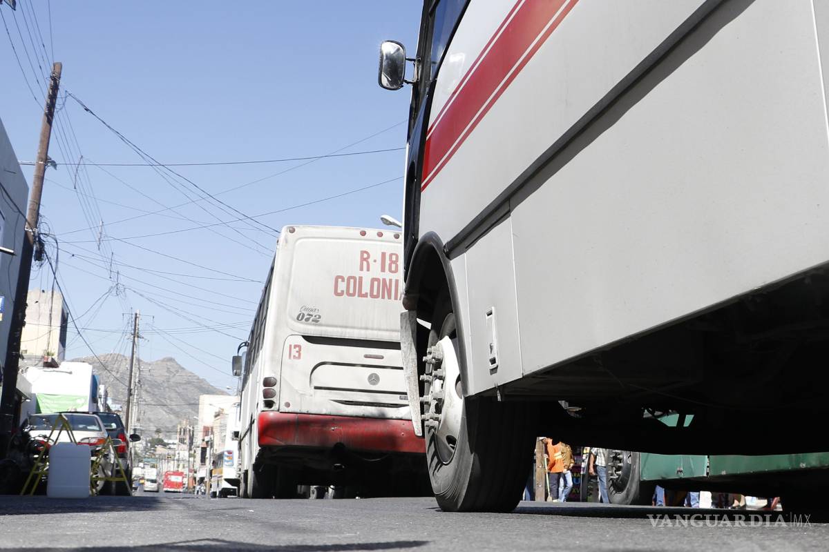 Meten en cintura al transporte público en Saltillo